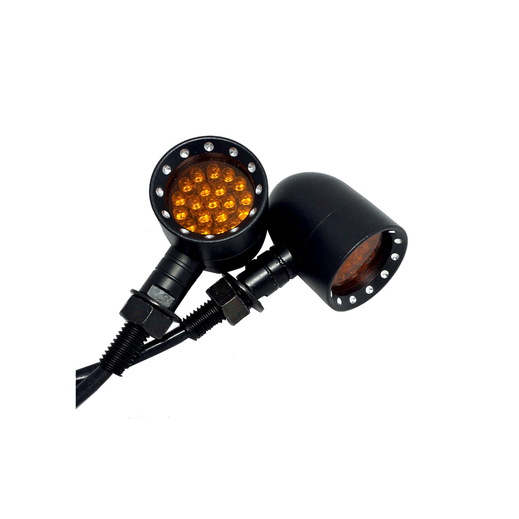 2X Motorcycle LED Indicator Turn Signals Bullet Blinker Lights - 819817