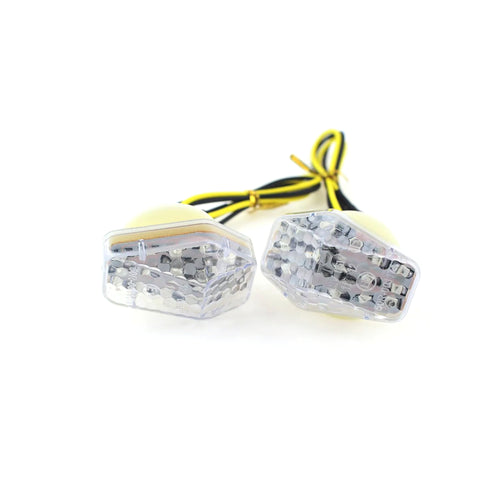 Motorcycle LED Turn Signal Lights Blinker Indicator Flashers for Suzuki - 819819