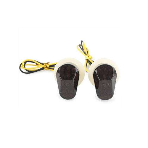 Smoky Clear LED Motorcycle Bike Turn Signal Light Set for Yamaha - 819822