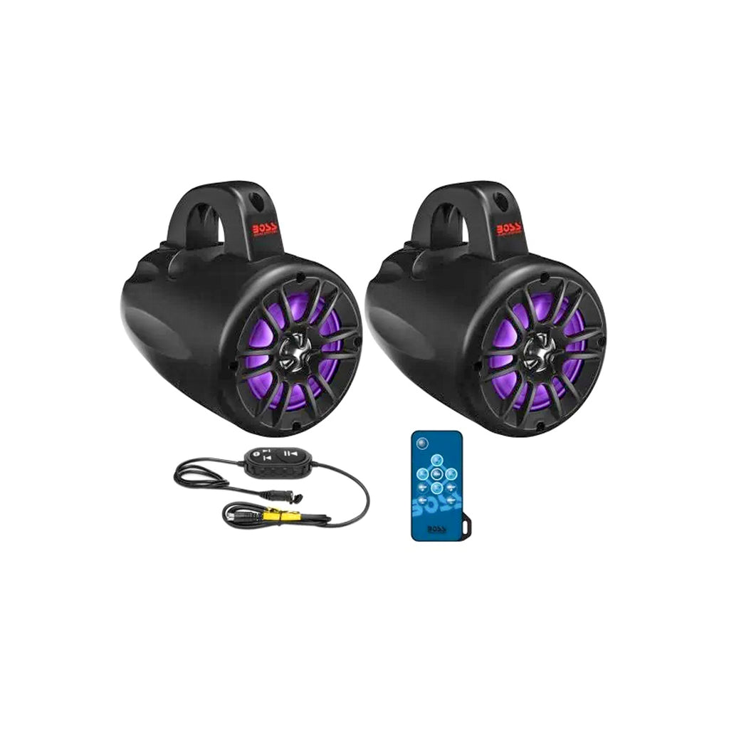 BOSS Audio B40RGB ATV UTV Speakers - Bluetooth, IPX5, LED - 821534_1