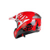 Motocross Fox Racing Helmet for ATV, MTB, Motorbikes Red - 835602