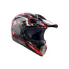 FOX Off-Road DOT Approved Motocross Motorcycle Helmet for Safety Black - 835604
