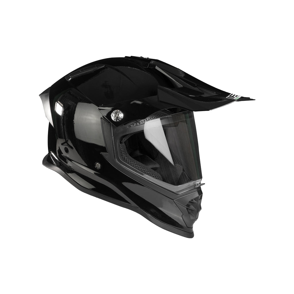 Motorbike Racing Motocross Adventure Helmet, Glossy Black UAE 835611