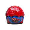 Children Full Face Helmet Red Spiderman Cartoon - 836445