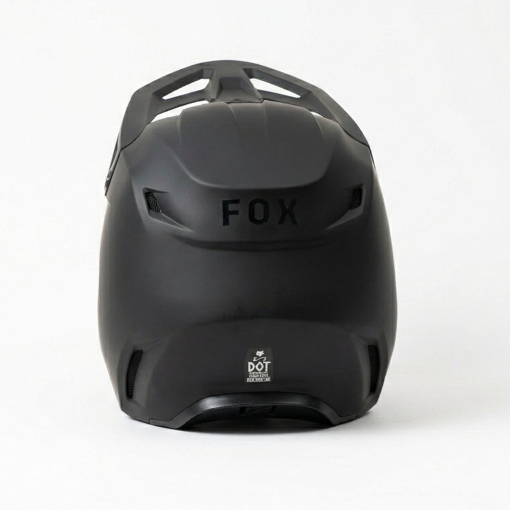 FOX V1 Matte Black Motorcycle Helmet MIPS Off Road MX DOT/ECE_3