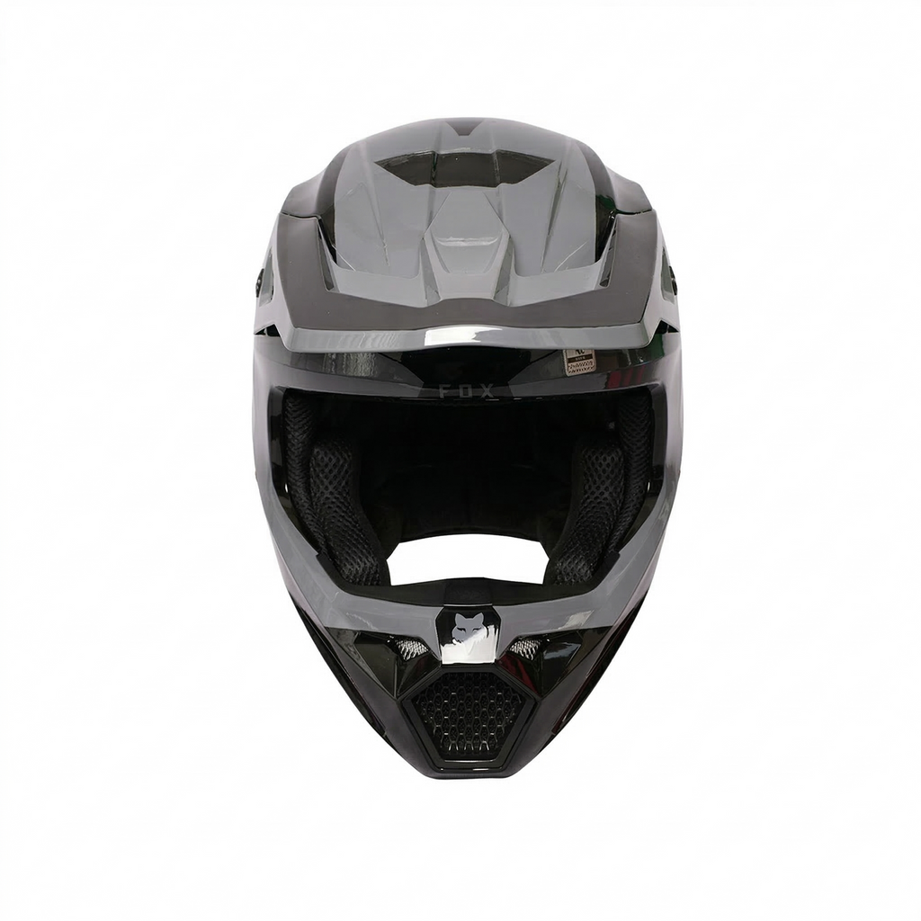 FOX V1 Solid Dark Shadow Grey MIPS DOT/ECE Off Road Motorcycle Motocross Helmet_3