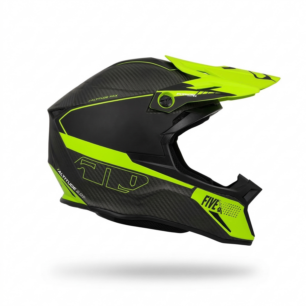 Five 0 Nine Kids/Youth Motocross Full Face Dirt Bike Helmet Green_7