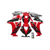 طقم تغليف وهيكل كامل للدراجة النارية هوندا CBR 1000 RR 2012-2016 باللون البرتقالي والأسود - 839003