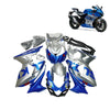 Motorcycle Fairing Kit Blue Silver Complete Bodywork Cover for GSXR1000 2009-2016 - 839410