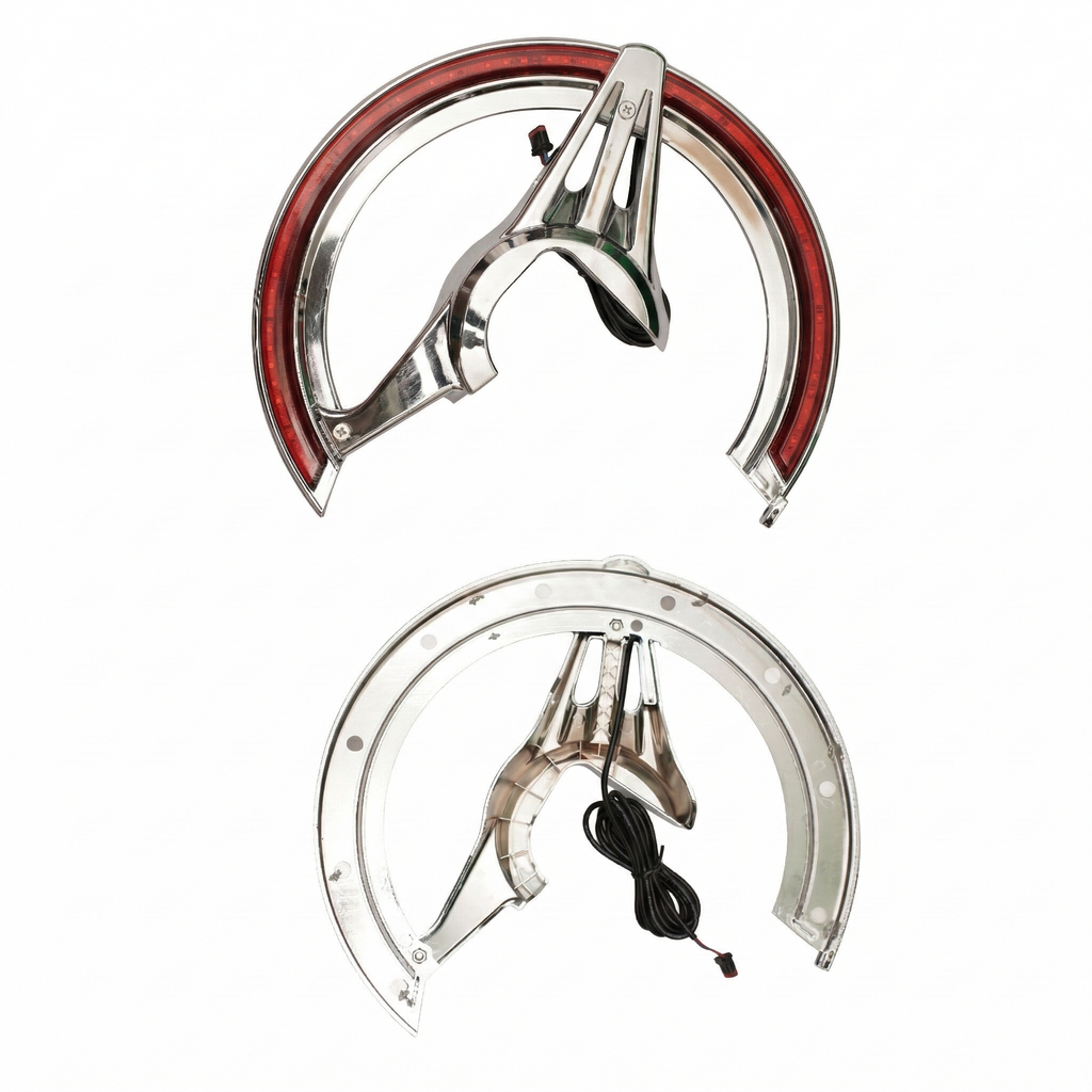 Motorcycle Brake Rotor Cover LED Lamp for Honda Goldwing GL1800 2018-2021_6