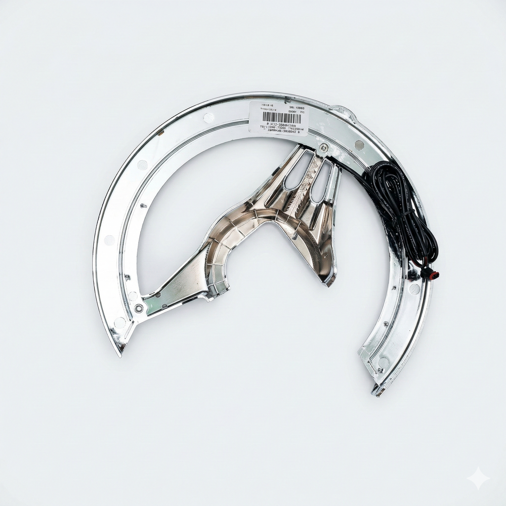 Motorcycle Brake Rotor Cover LED Lamp for Honda Goldwing GL1800 2018-2021_8