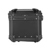 COOCASE Q1-J2 Motorcycle Top Case Tail Box, Storage Luggage Trunk Black 45L_5