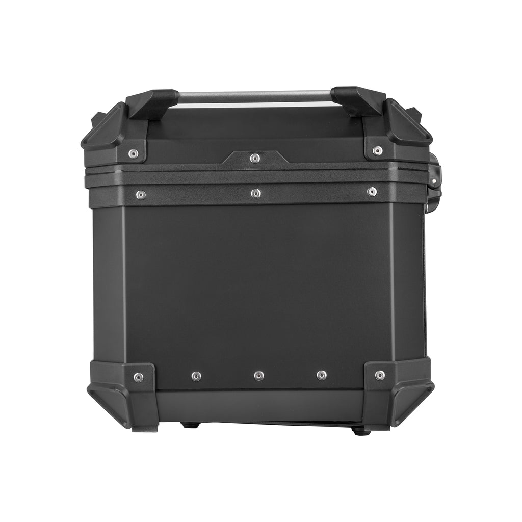 COOCASE Q1-J2 Motorcycle Top Case Tail Box, Storage Luggage Trunk Black 45L_5