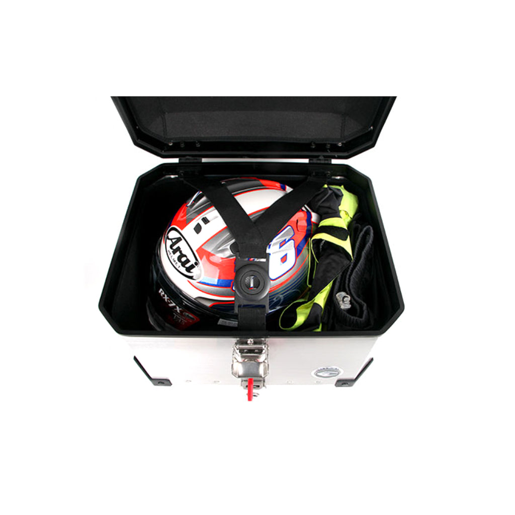 Compact Tail Case COOCASE Top Box, Motorcycle Tail Case with Inner Divider Bag 855509