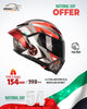 LV Cool Modular Full Face Motorcycle Helmet – UAE National Day Offer