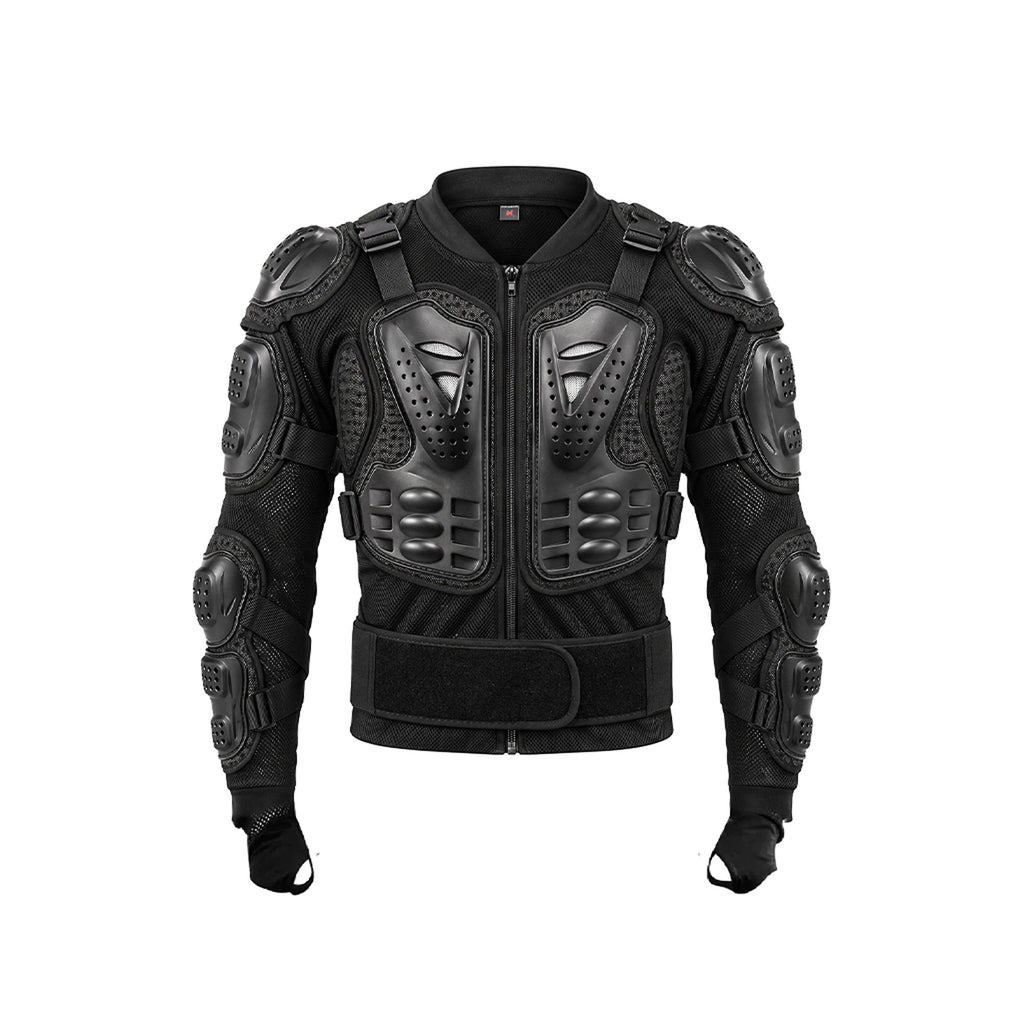 VEMAR S-161 Motorcycle Body Armor Chest & Back Protector Black_1