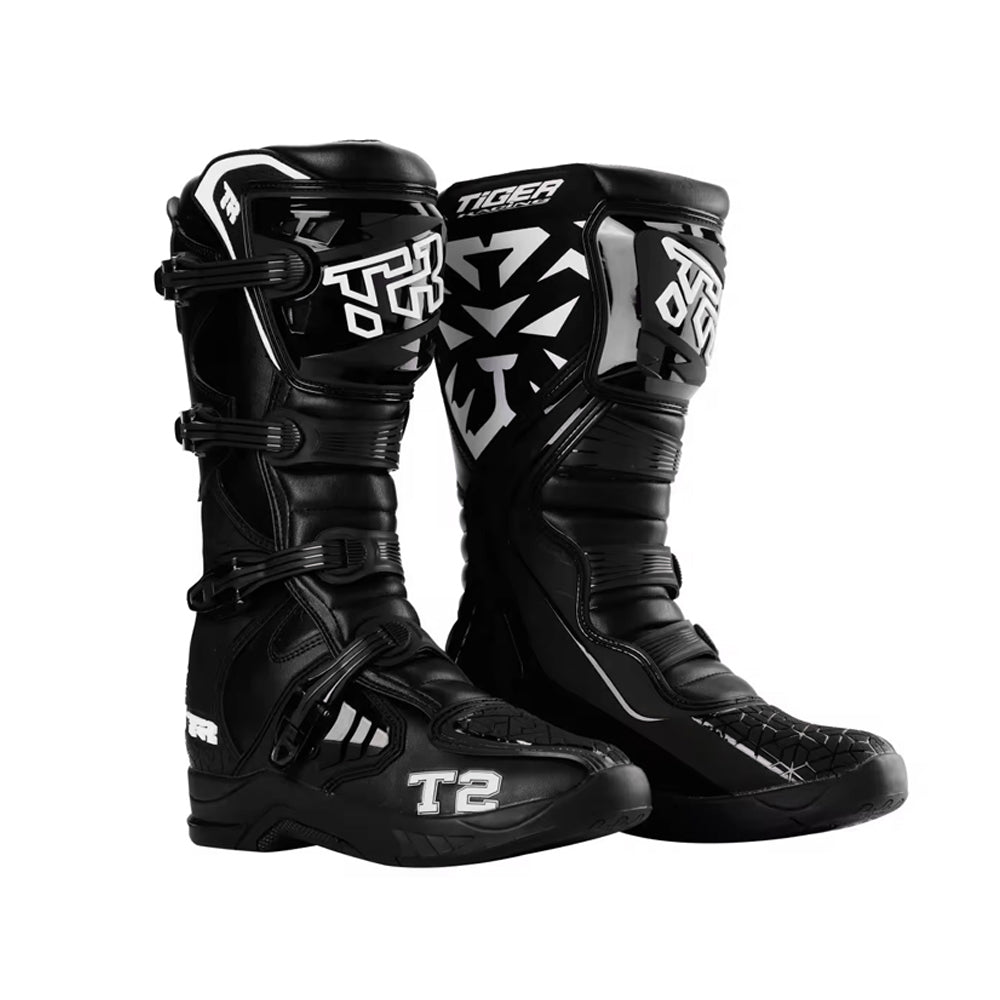 TIGER Motocross Motorcycle Sports Protective Boots T2 for Men - 863377_1