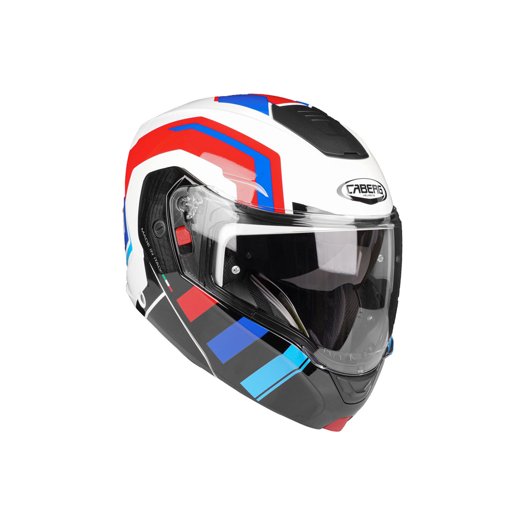 CABERG HORUS-X Road Red White Blue Modular Motorcycle Helmet - 870274