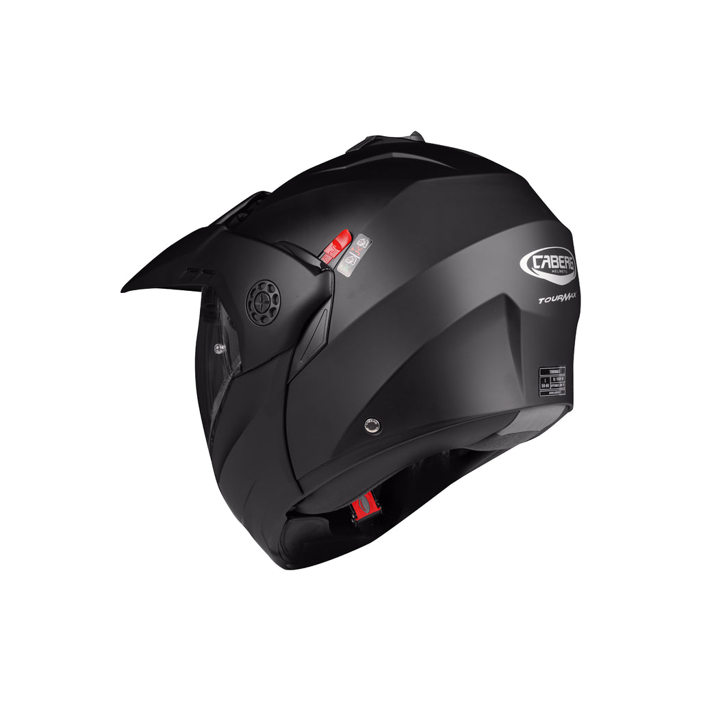 CABERG TOURMAX X Matte Black Flip-Up Enduro Modular Helmet - 870275