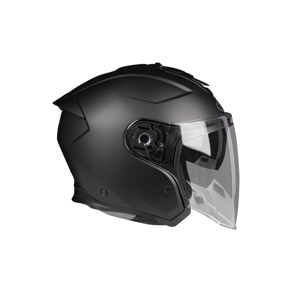 CABERG FLYON II Matte Black Open Face Motorcycle Helmet - 870278