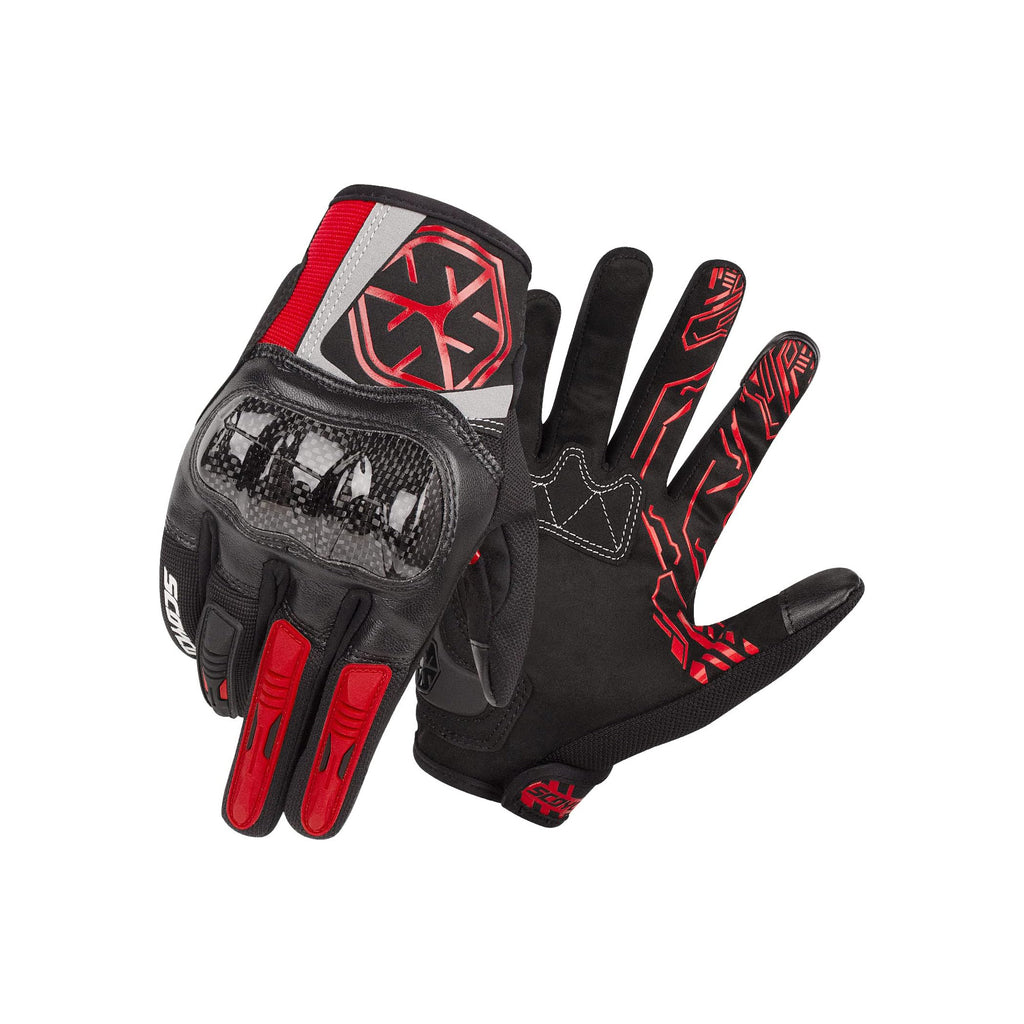 SCOYCO Skylarp Summer Racing Motorcycle Gloves with Carbon Fiber Shell_2