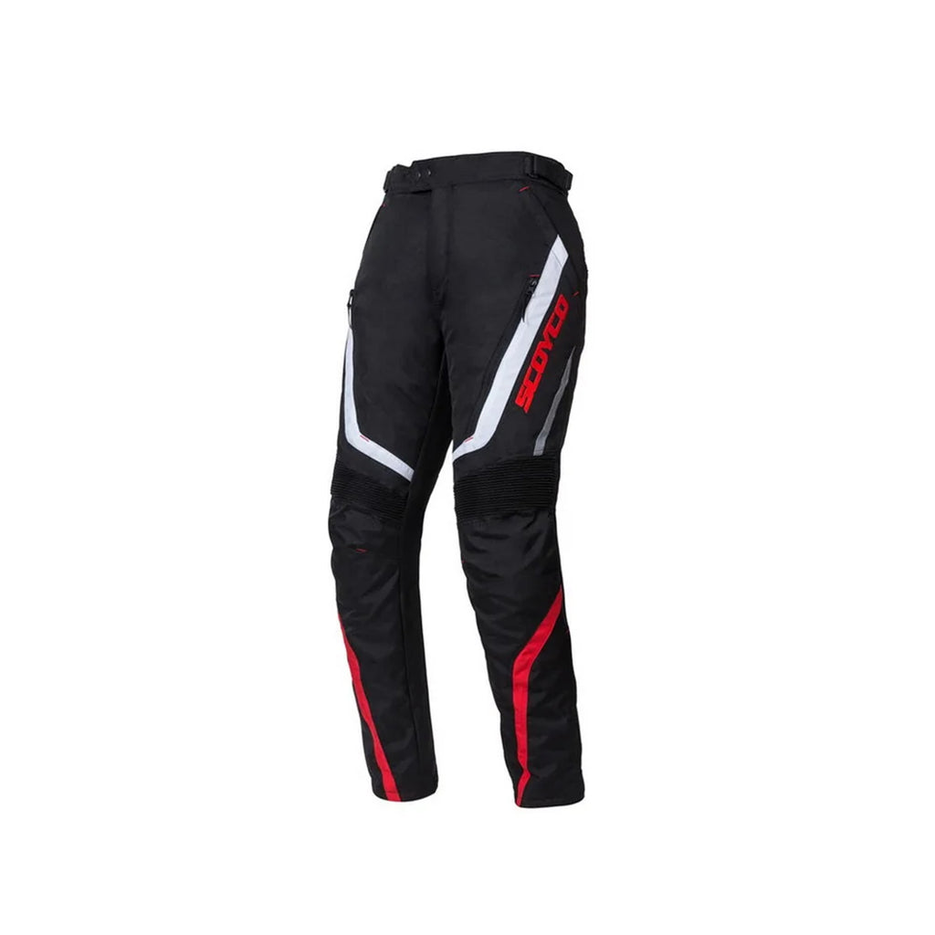 SCOYCO Windproof Winter Motorcycle Riding Red Wave Pants for Men - 872361_1