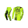 O'NEAL Custom Motocross Jersey & Pants Set Kinder Attack Neon Yellow/Black - 872365_1