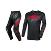 O'Neal ELEMENT Premium Motocross Jersey & Pants Set Black/Gray/Red - 872377_1