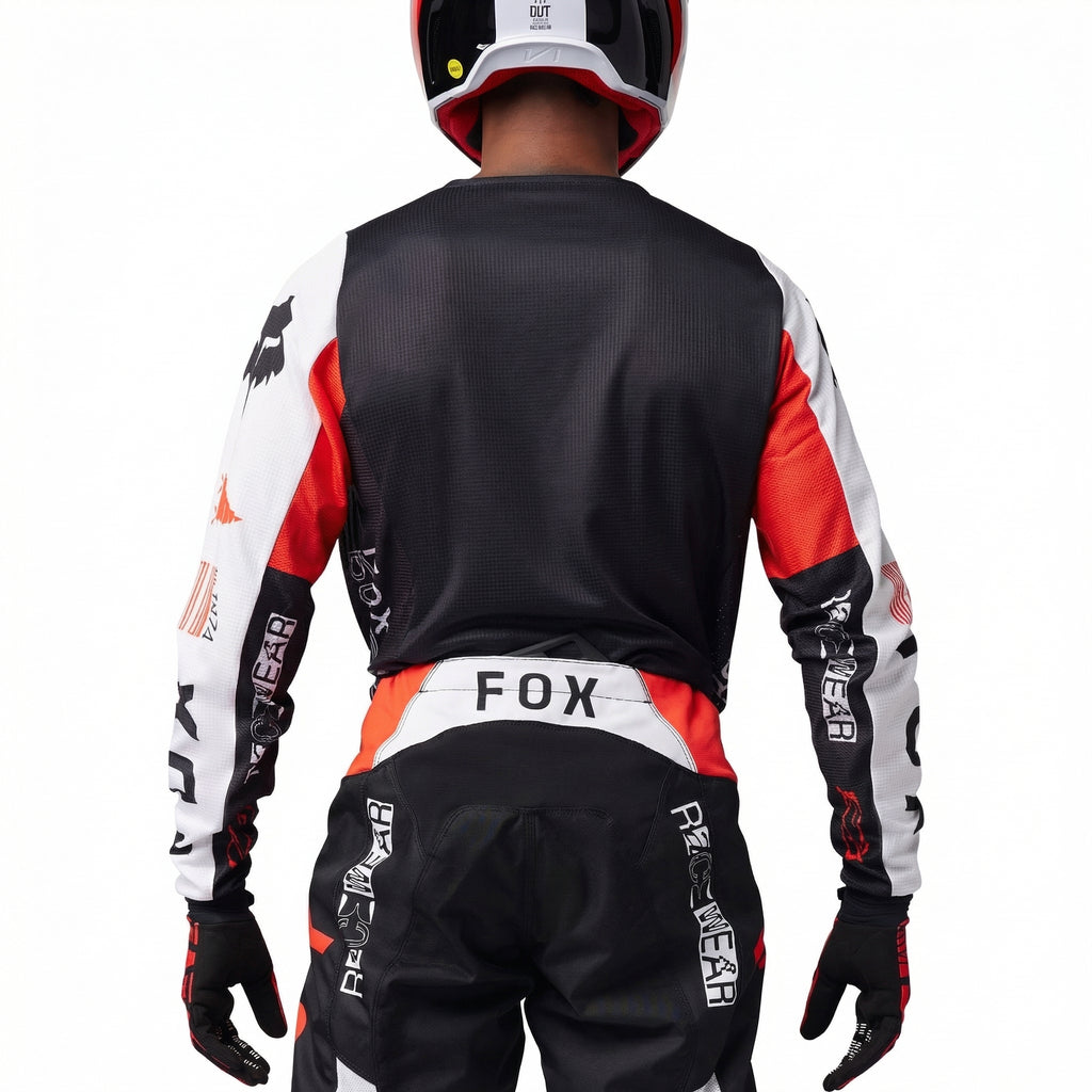 FOX Racing Motocross Jersey Pants Set/Professional Motorcycle Riding Suit_5