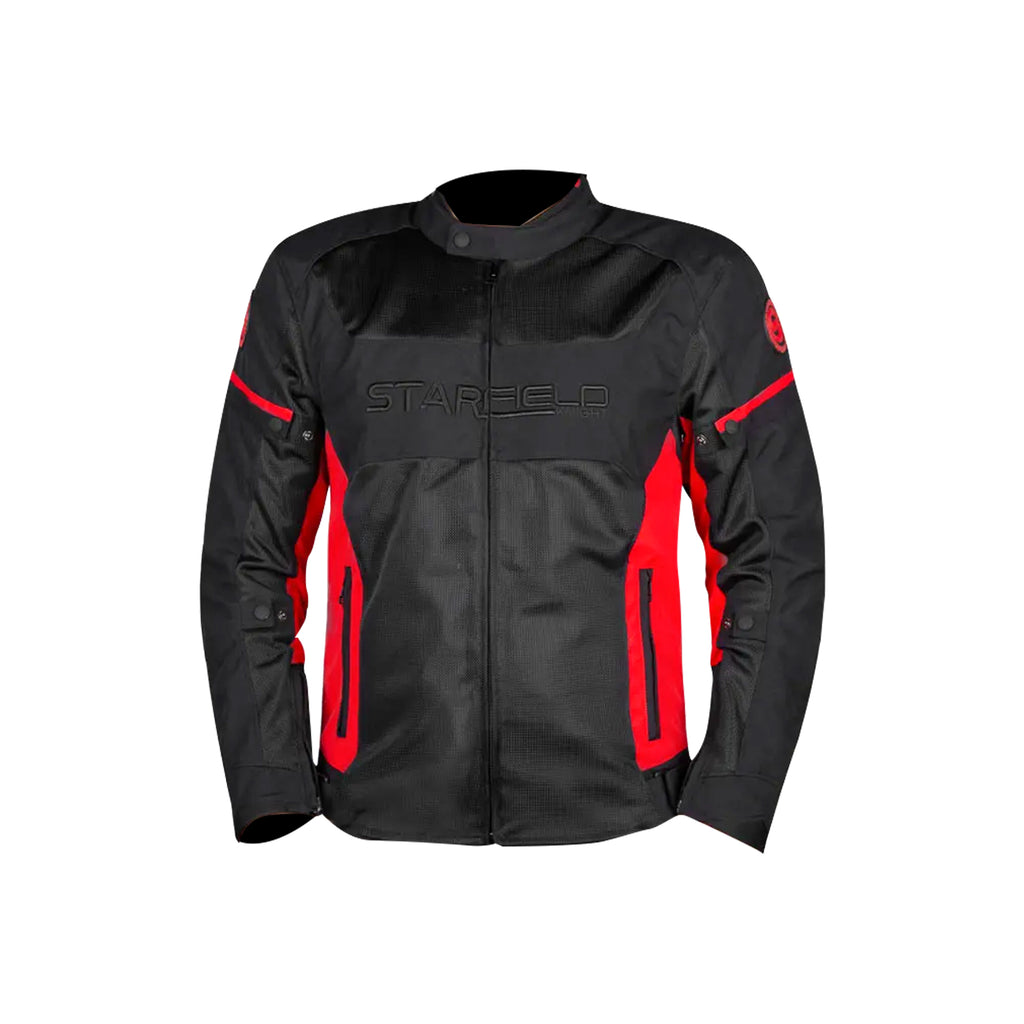 SFK Men's Breathable Summer Motorcycle Motocross Racing Suit Red - 873341