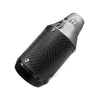 Racing Universal Bike Exhaust Silencer (Black, Medium Size) - 875677