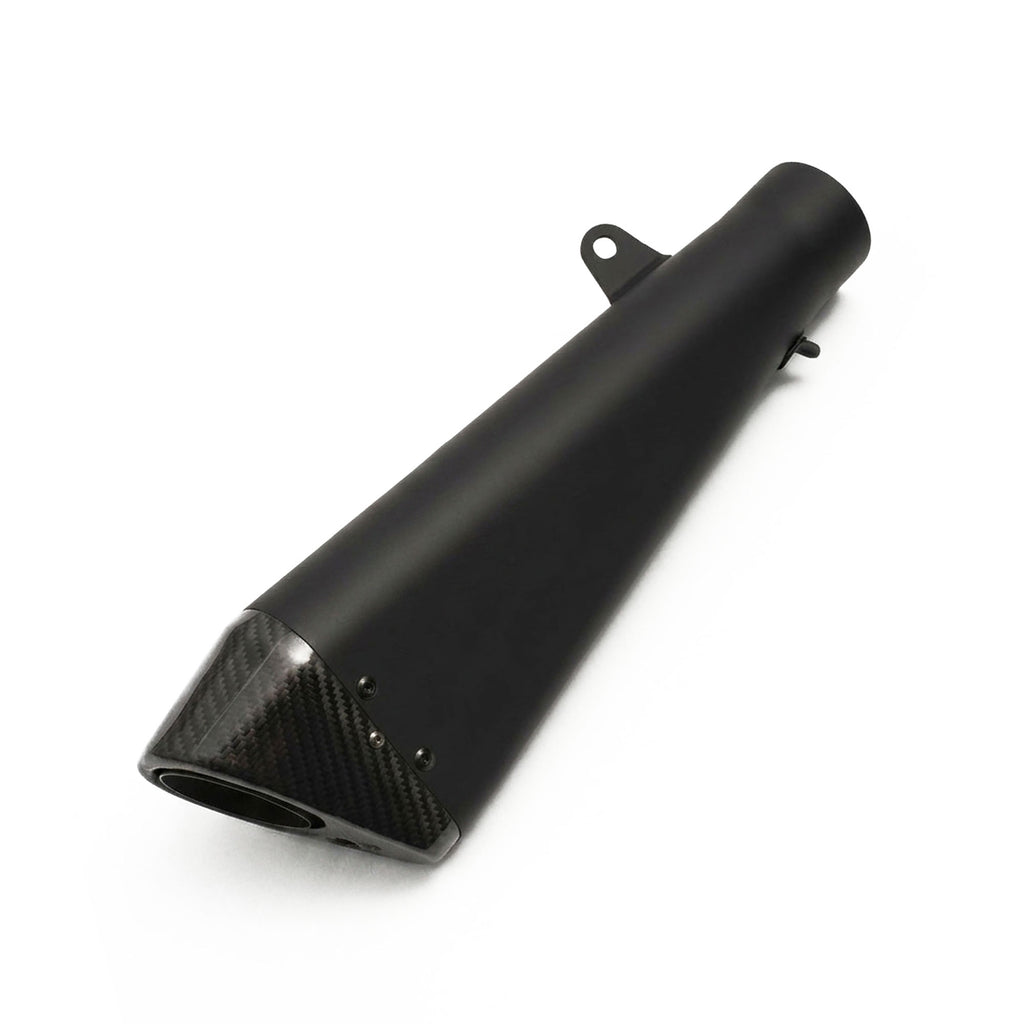 Best Penta Carbon Performance Motorcycle Exhaust System Matte Black_1