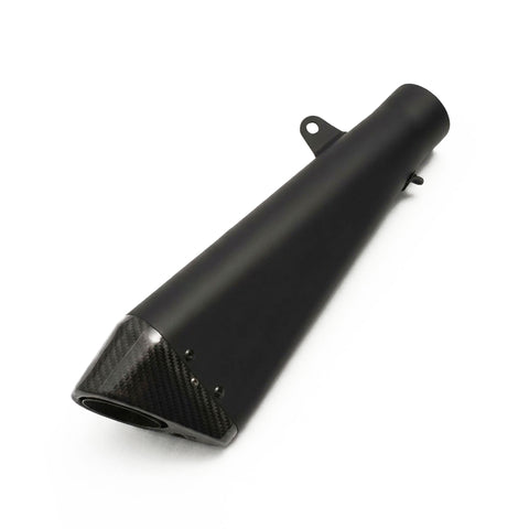 Best Penta Carbon Performance Motorcycle Exhaust System Matte Black_1
