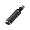 Universal Hexagon Exhaust Matte Black - 875543