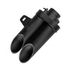 Double Head Motorcycle Exhaust A32, Dual Silencer Performance Pipe_1