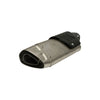 Top Motorcycle Exhaust System Silver Carbon Fibre_6