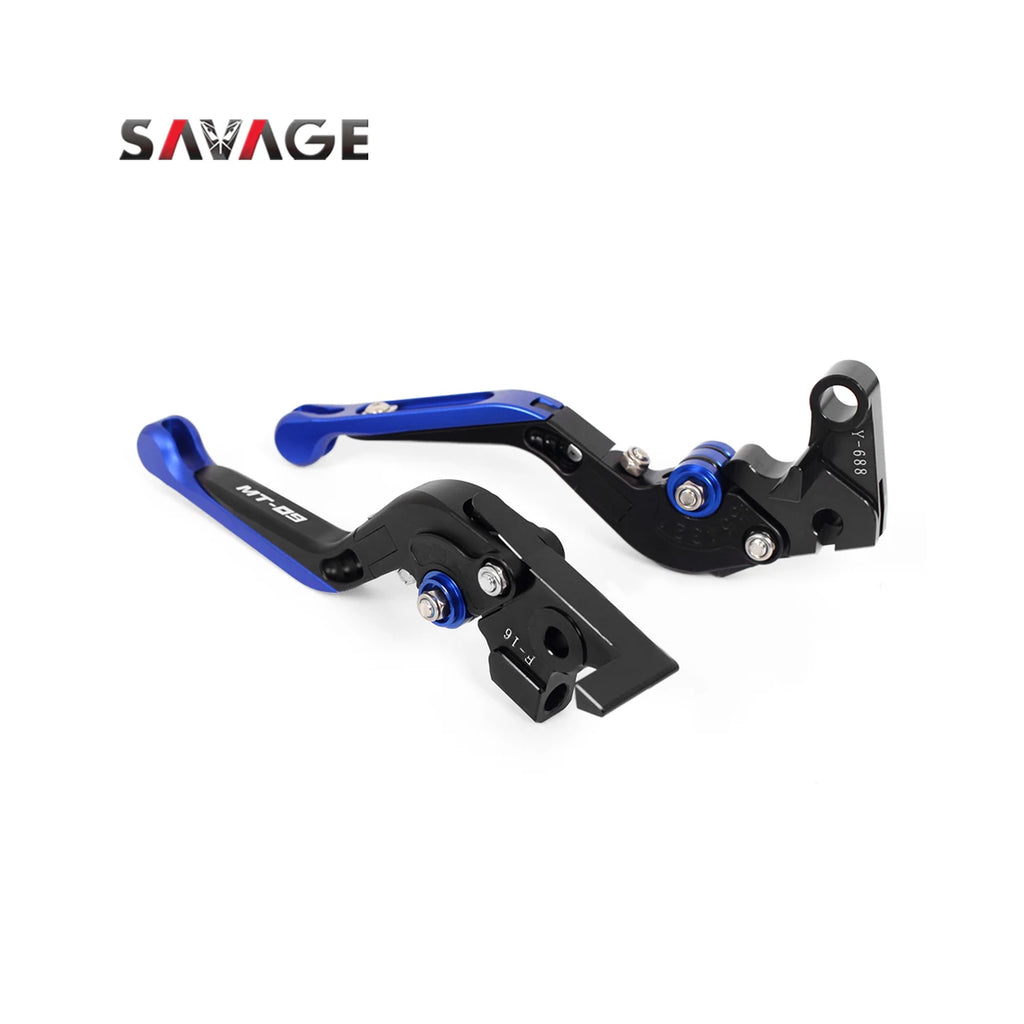 SAVAGE Folding Brake Brake/Clutch Levers for Yamaha MT-09/SP - 875632