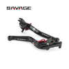 Savage Red Brake/Clutch Lever for Kawasaki Z650 2017-2023 - 875634