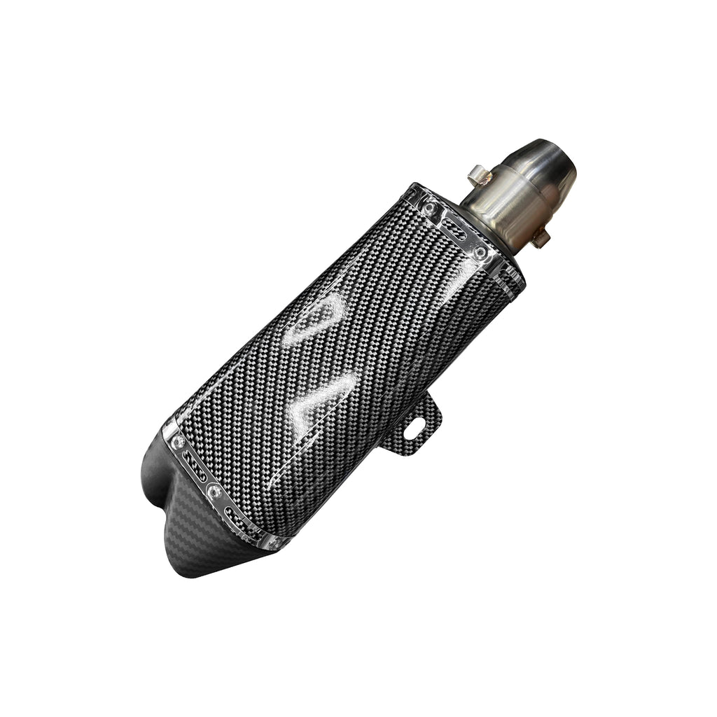 Universal Akrapovic Exhaust A07 Carbon Fibre with DB Killer Muffler - 875669_2