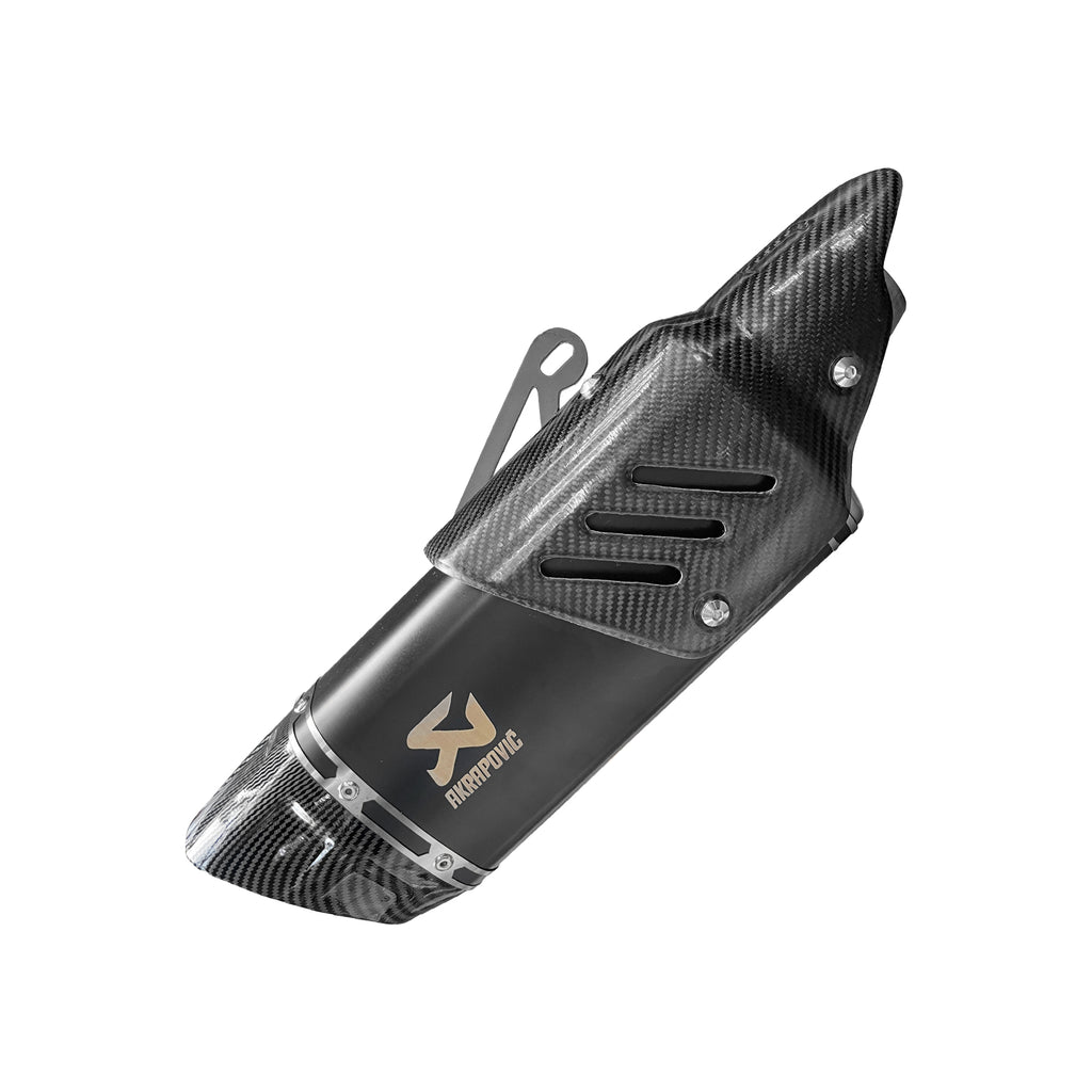 Akrapovic K58 Metal Carbon Fibre Universal Modified Muffler for Motorcycle - 875670_1