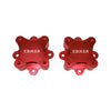 50MM Rear Wheel Hub Centric Spacers For Yamaha Raptor 700R 2009-2020 Red, 2Pcs_2