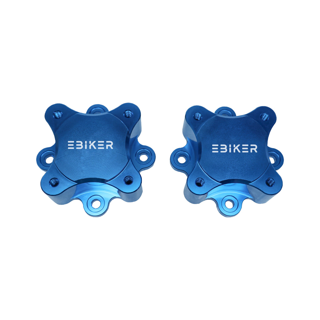 50MM Rear Wheel Hub Centric Spacers For Yamaha Raptor 700R 2009-2020 Blue, 2Pcs_2