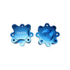 50MM Rear Wheel Hub Centric Spacers For Yamaha Raptor 700R 2009-2020 Blue, 2Pcs_3