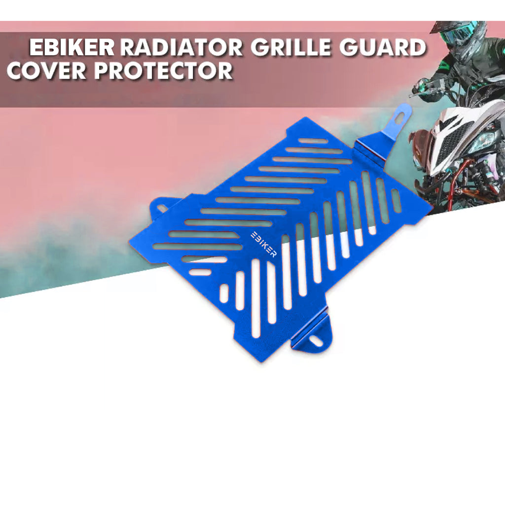 ATV Parts Radiator Guard For Yamaha Raptor 700 - Blue, Red & Black_12