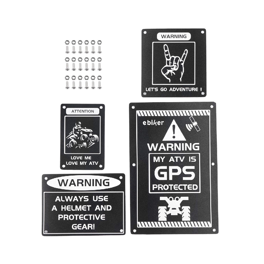 Badges Warning For Yamaha RAPTOR 700 2013-2020 700R SE 2014-2020 700R 2016-2020_1