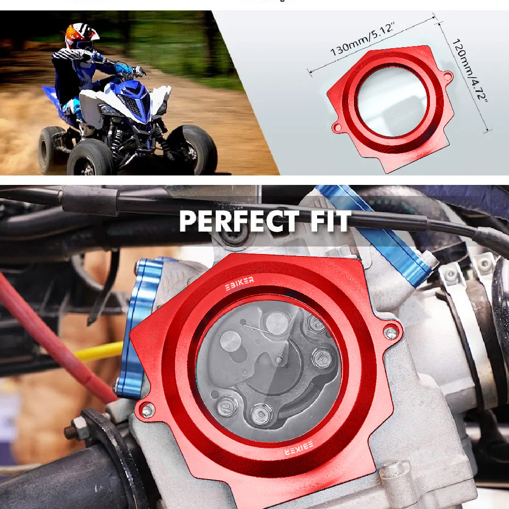 ATV Parts Cam Cover For Yamaha Raptor YFM 700R - Black, Blue & Red_10