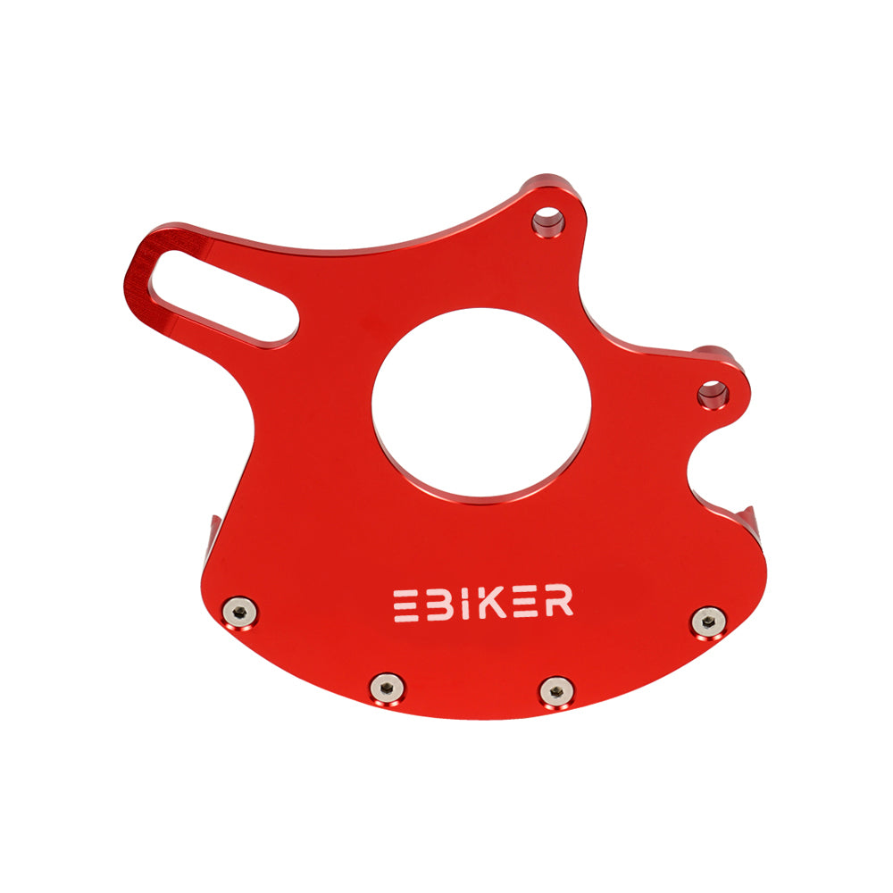 Rear Disc Brake Rotor Cover Protector for Yamaha Raptor 700, Red - EB11240409_1