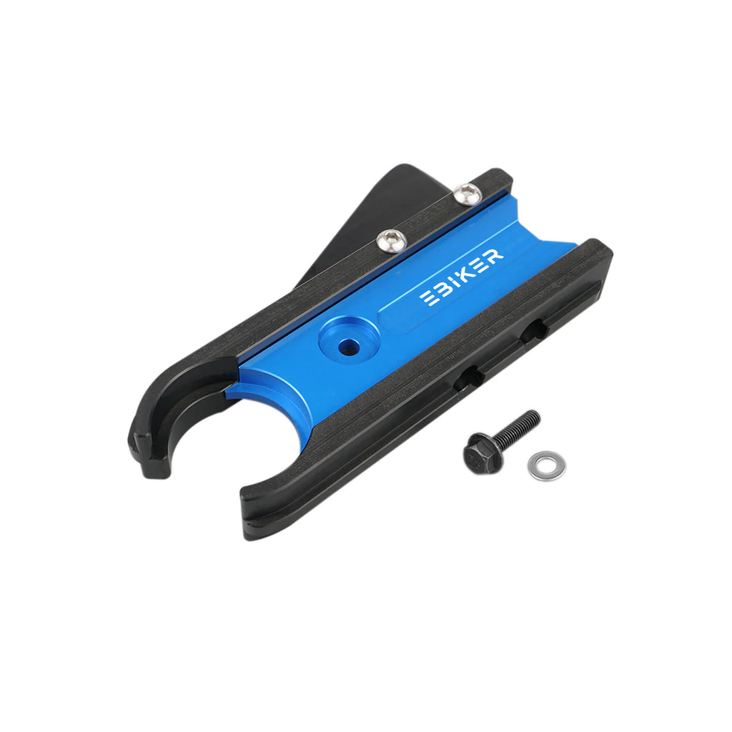 Chain Guide Slider with Bolt for Yamaha YFZ450R 2009-23 - Black, Blue & Red_5