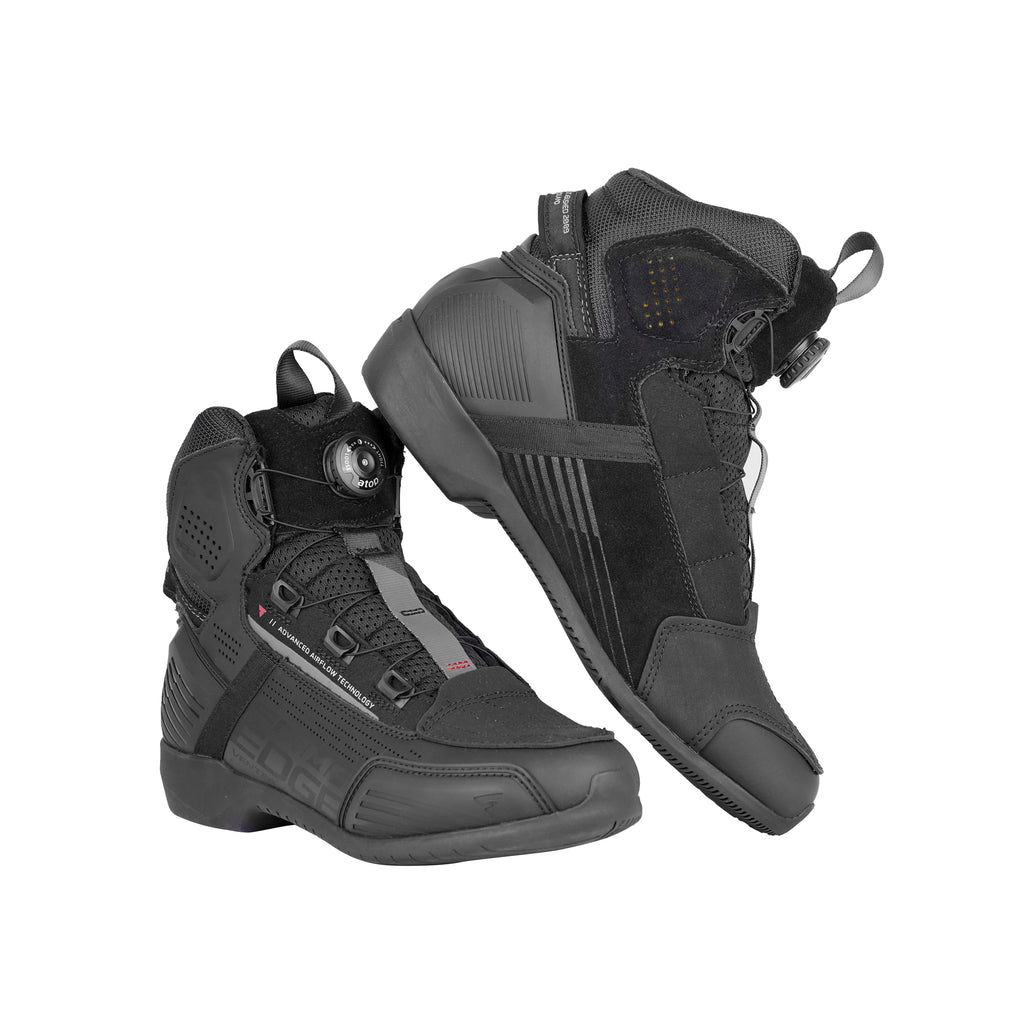 SHIMA Edge Men's Motorcycle Boots Black - 910008_2