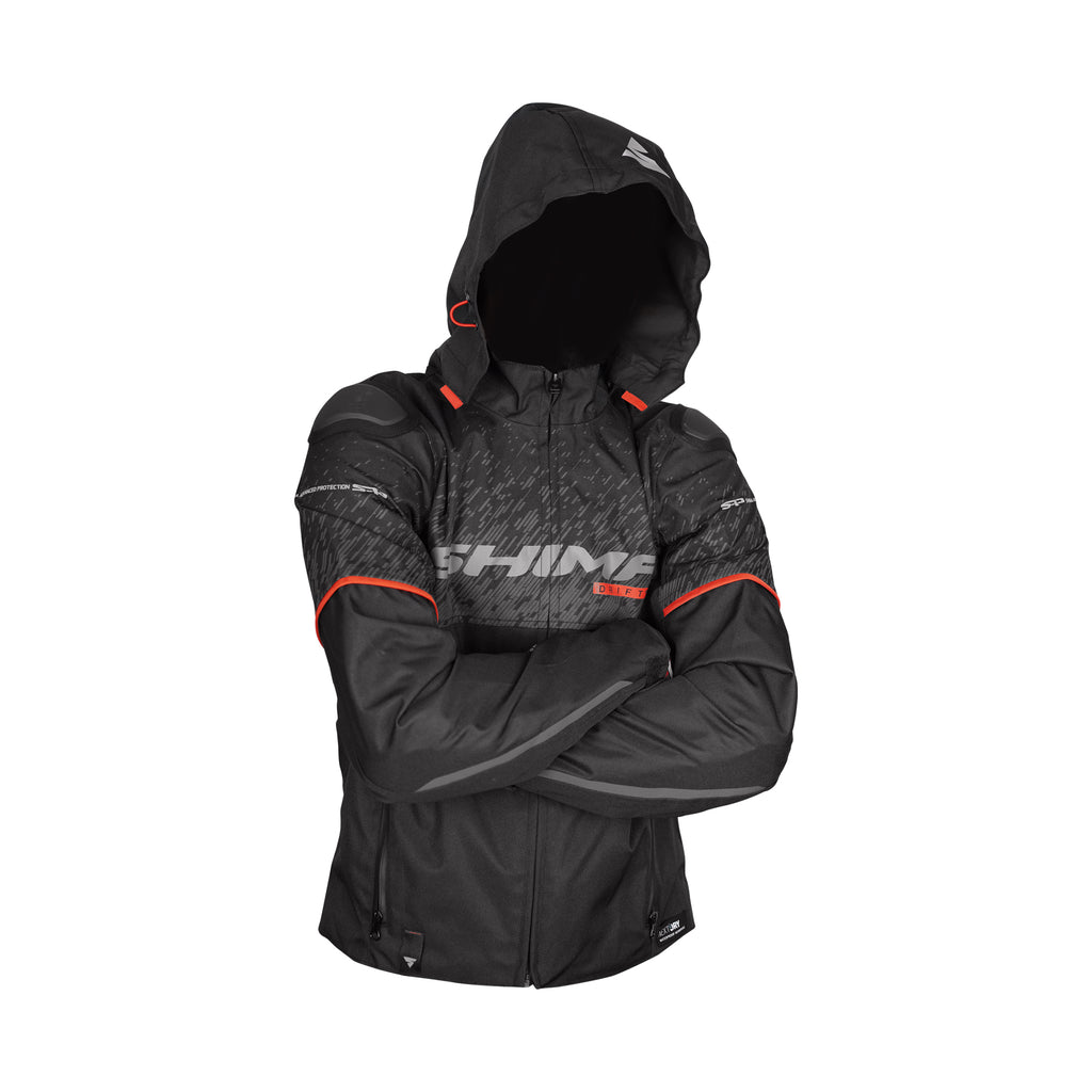 Shima Jacket Drift Plus Men's Motorcycle Apparel Black - 910020_5